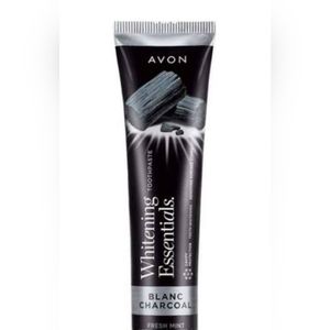 12 PCS AVON WHITENING ESSENTIALS FLUORIDE TOOTHPASTE BLANC CHARCOAL FRESH MINT